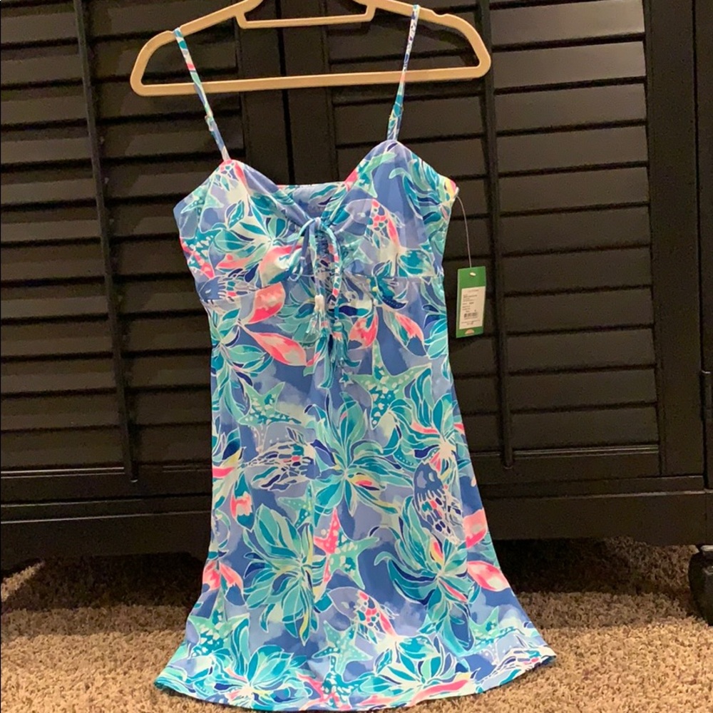 NWT Lilly Pulitzer bathing suit cover up, size M